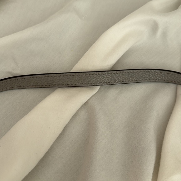 Michael by Michael Kors Grey Pebble Tote Purse with silver chain hardware NWOT - Picture 12 of 12